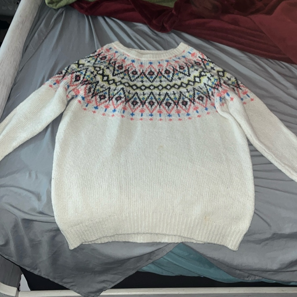 Aerie Warm Cotton Sweater Size Medium